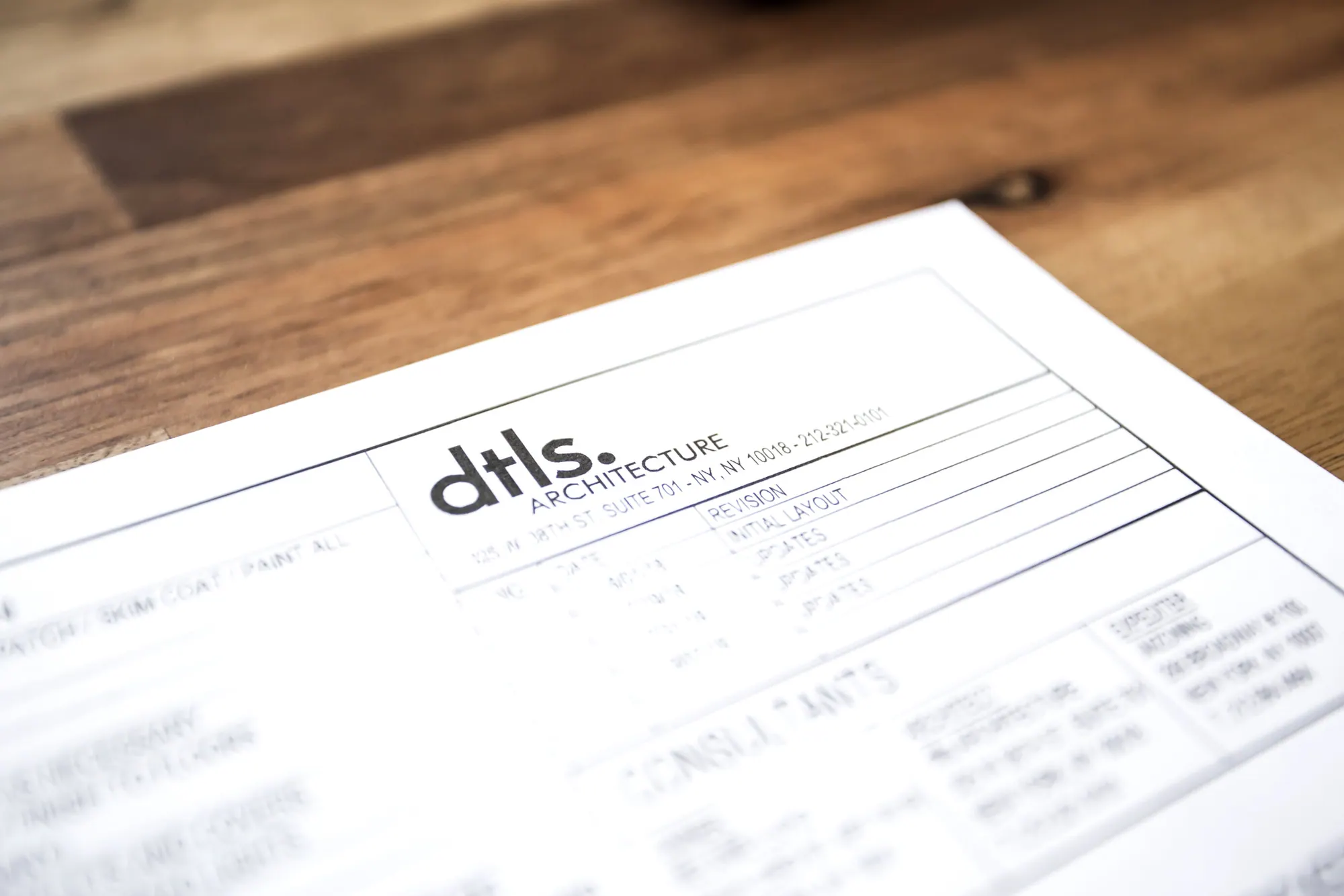Document filing by dtls.architecture