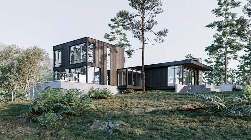 Modern Upstate Retreat, fig. 02 of 28