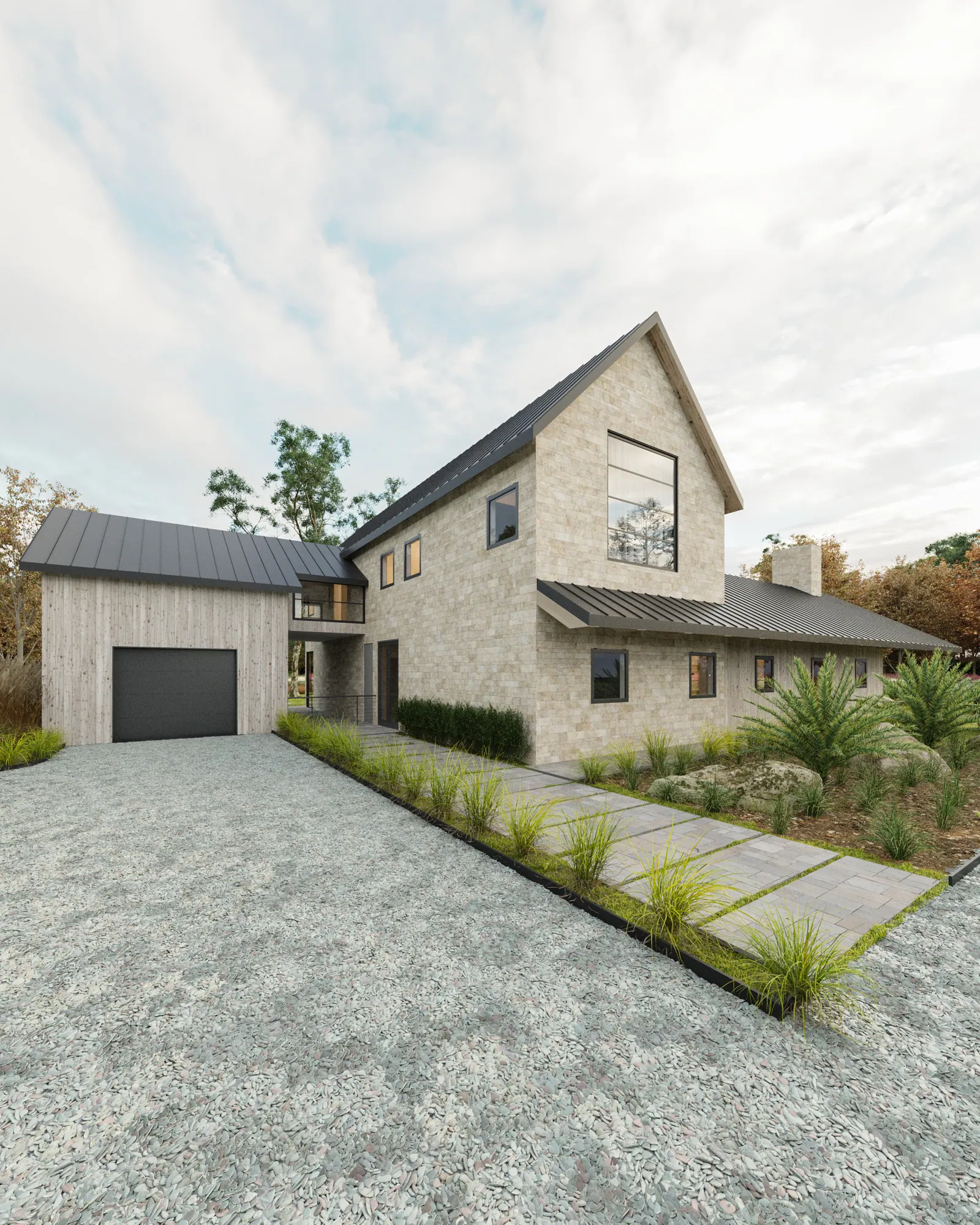 Refined Barn Home, main view
