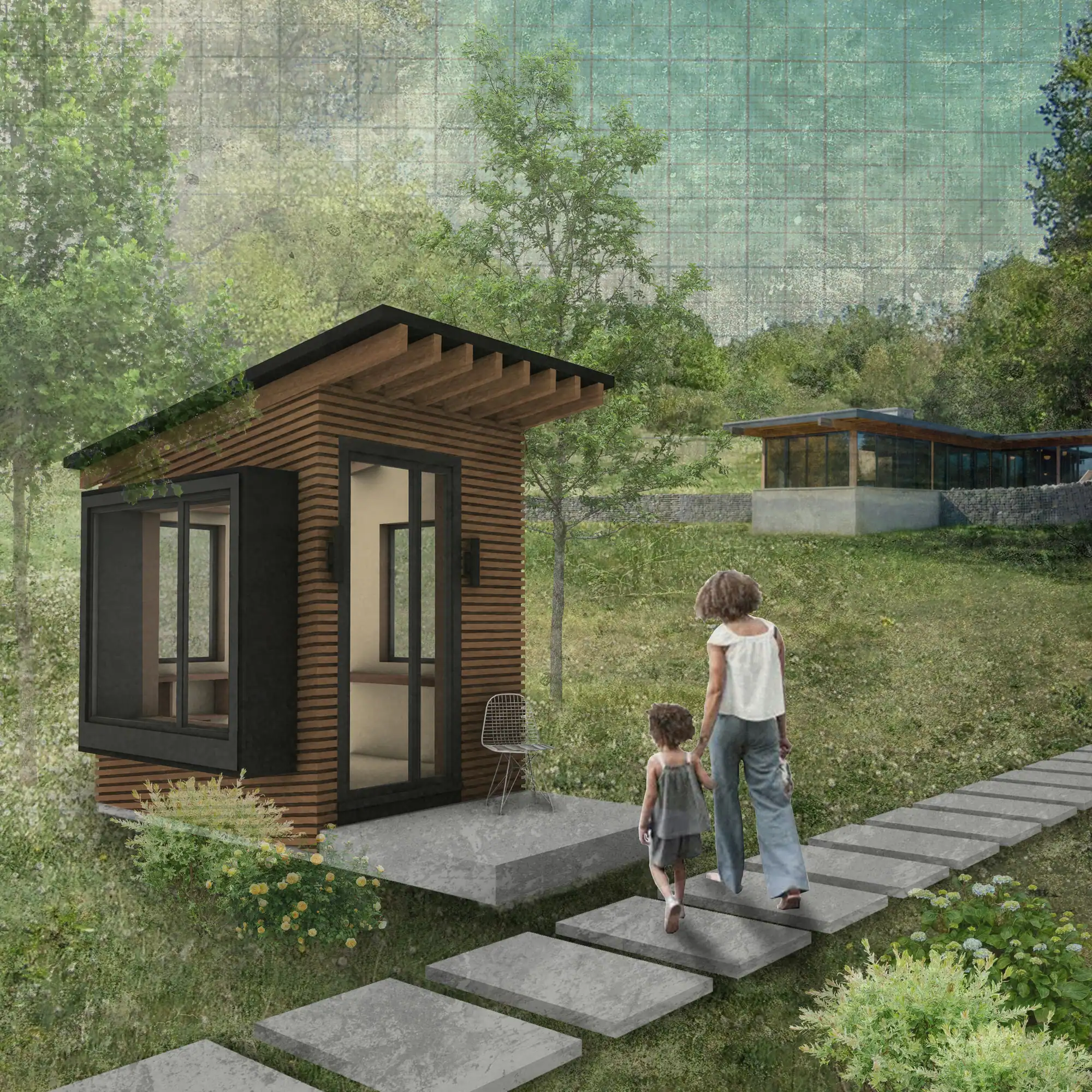S1 Pre-Fab Office, main view