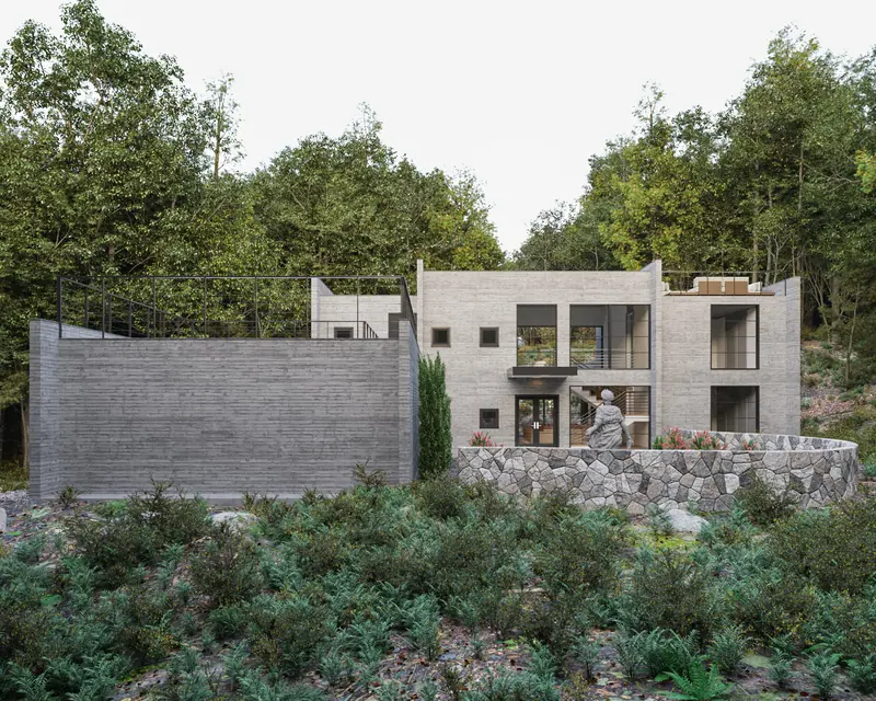 Waterfall House, fig. 02 of 13